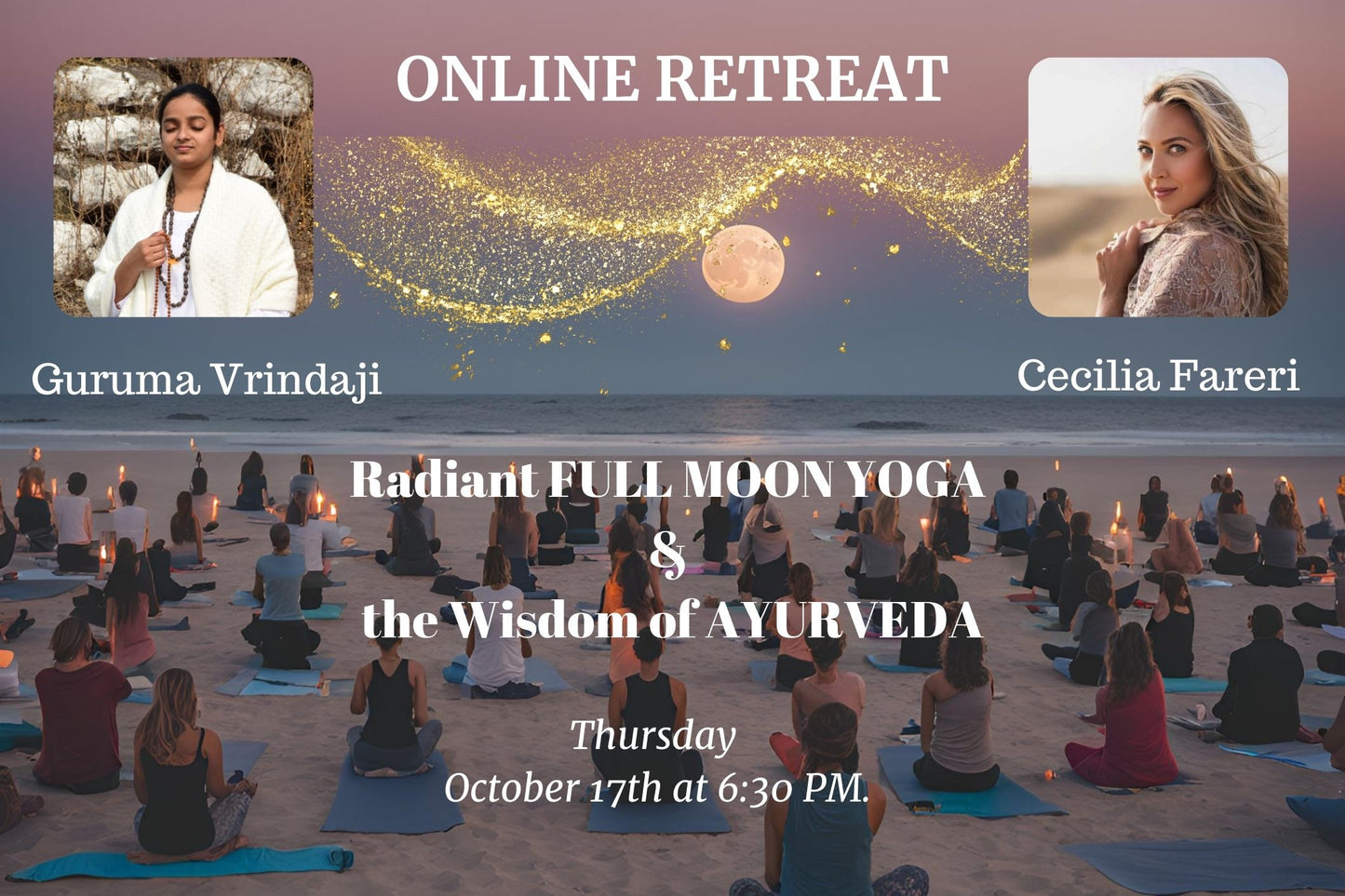 Online Vollmond Yoga & Ayurveda Retreat